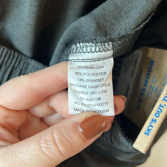 NWT Chubbies The Flints 7” Swim Gym Shorts - Picture 9 of 9